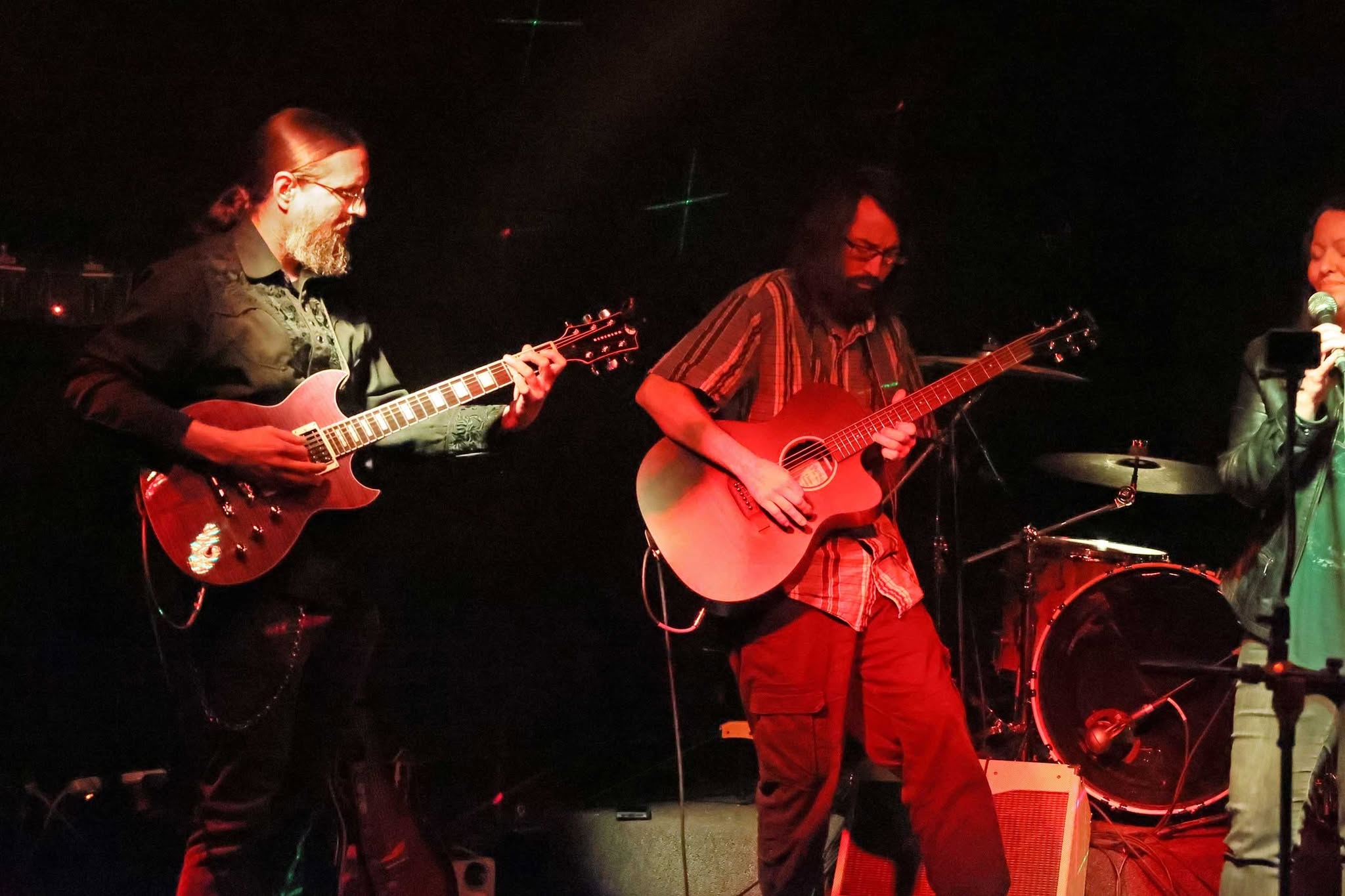Cade Howard performing at Gonzofest
